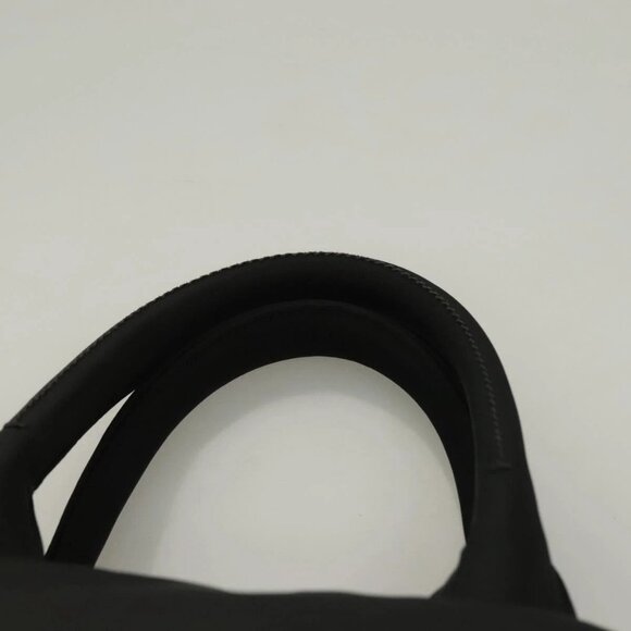 PRADA Hand Bag Nylon Black Silver Auth - Picture 5 of 16